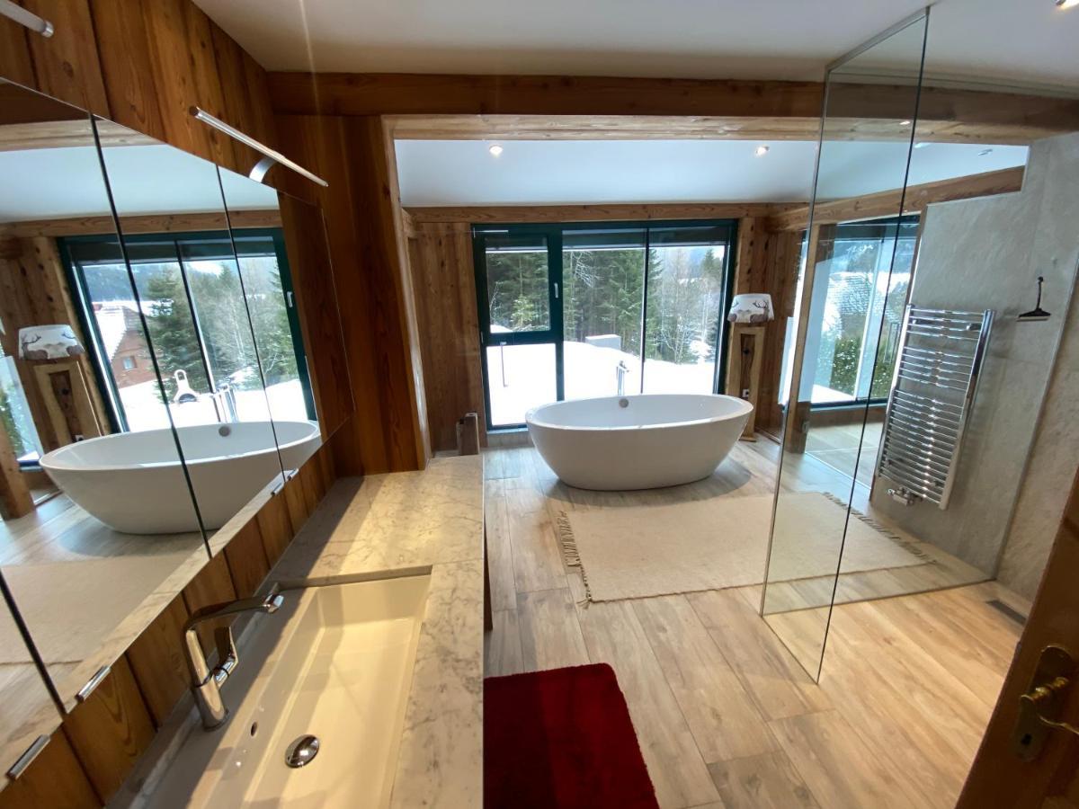 Chalet Sodamin Alpin Mit Wellness Hohentauern Eksteriør billede